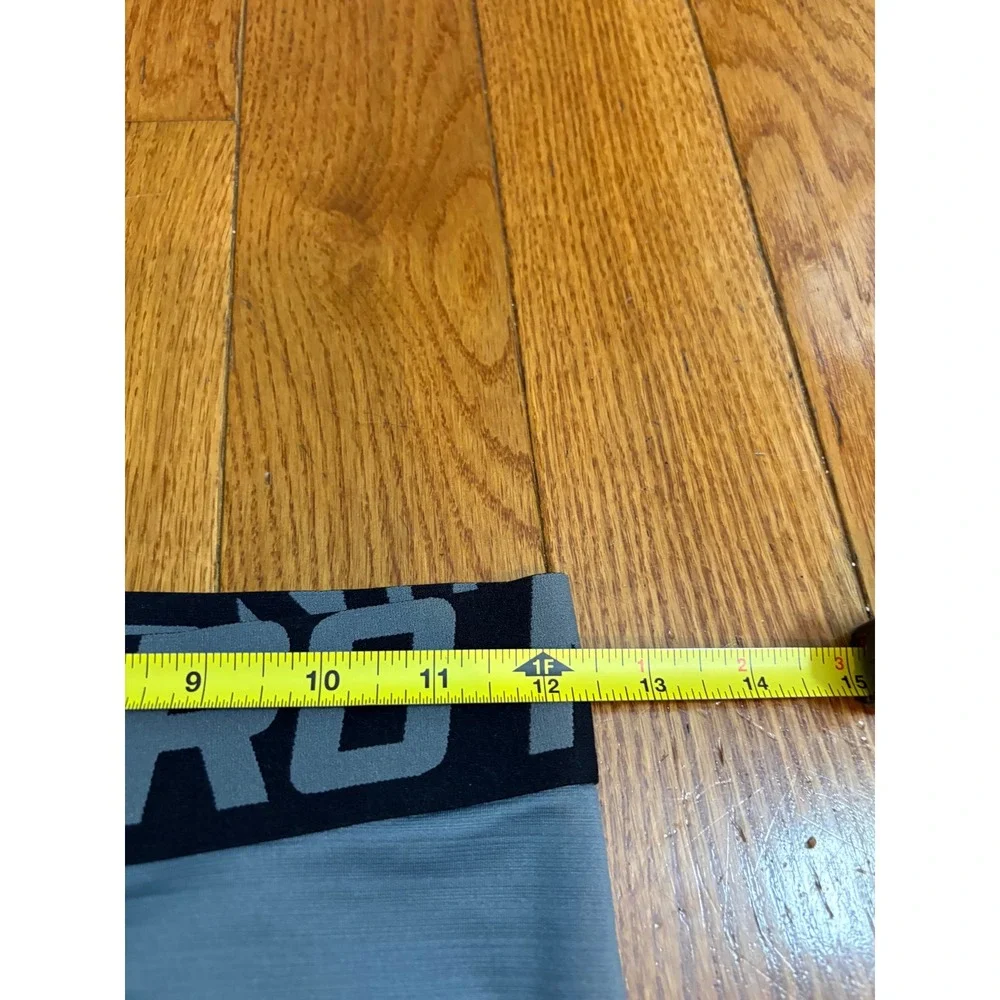Nike Pro Hyperwarm Kids Compression Tights Grey Camo Leggings Large L